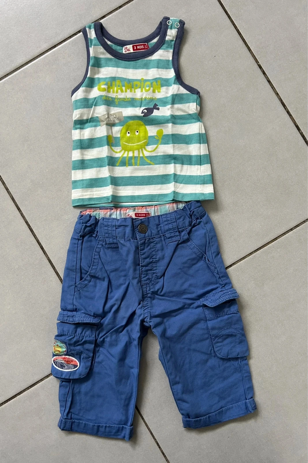Lot 12 vêtements été 3 mois – photo 6